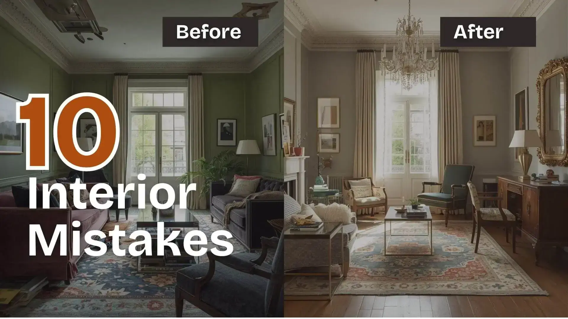 10 Interior Mistakes